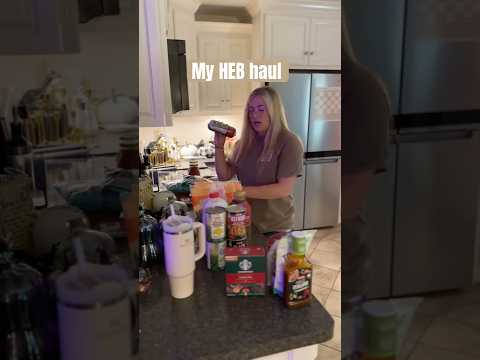 Come with me on this Tuesday morning to go through my $142 grocery haul at H-E-B! #adayinmylife