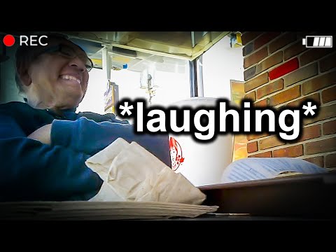 Evil Grandpa Has No Idea He's Being Recorded