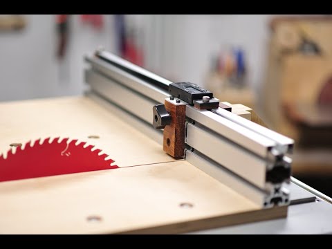 Make A Table Saw Fence [Digital length measurement]BOSCH GTS10XC Sled / DIY