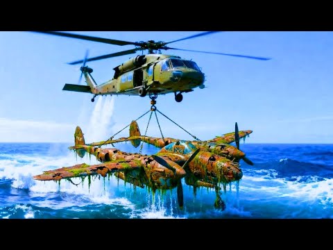 COMPLETE RESTORATION OF THE P-38 LIGHTNING AFTER 40 YEARS IN THE PACIFIC JUNGLE — FROM SCRAP TO...