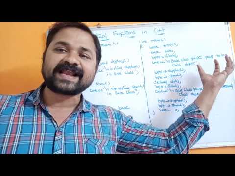 Virtual Functions In C++