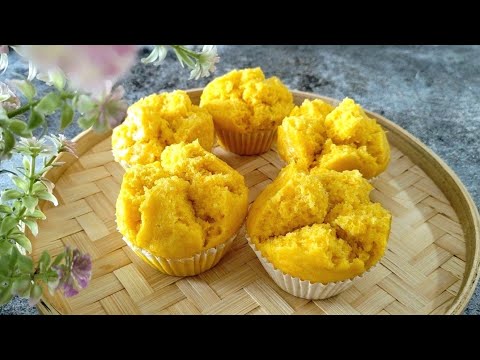 ［南瓜发糕］天然无色素 南瓜香气馥郁 松软好似蛋糕 ＃#HuatKuey