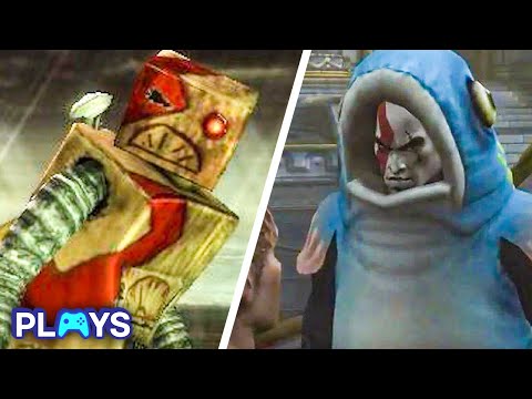 The 10 WEIRDEST Unlockables In God Of War Games