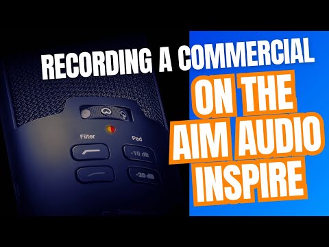 Aim Audio Inspire Mic for Commercial Voice Over