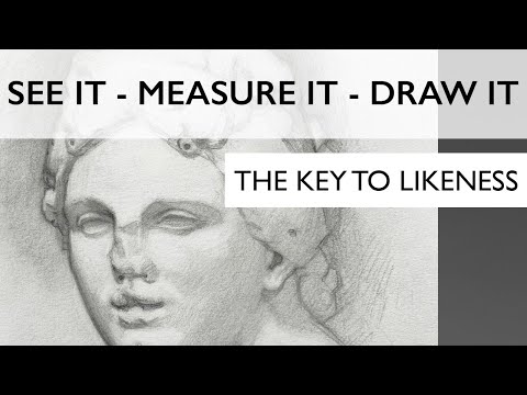 See it, Measure It, Draw It - Look More Than You Draw