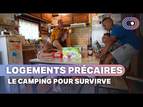 Précarité extrême : ils sont obligés de se loger au camping