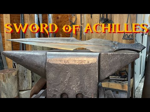 How to Forge the Sword of Achilles from Troy FULL PROCESS