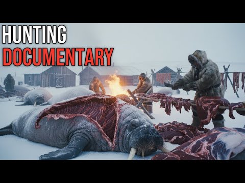 How BUTCHERING A $15,000 WALRUS Feeds an Entire Arctic Town | INSANE HUNTING and BUTCHERING Journey!