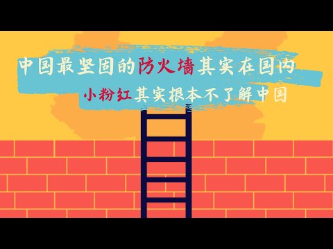 方脸说：以为翻墙就可以逃过中国的防火墙？大错特错，中国最坚固的防火墙其实是在国内，为什么在我眼里小粉红其实也是被欺骗的？