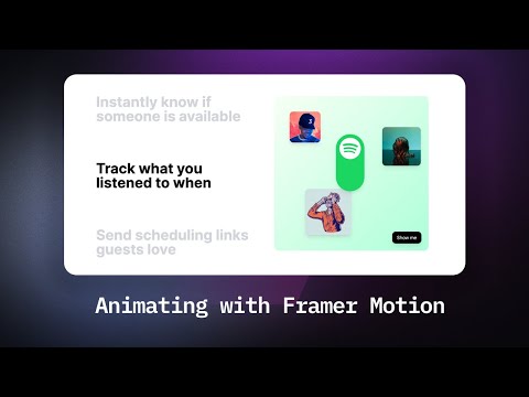 Recreating the Awesome Amie.so Animations With Framer Motion - part 1/2