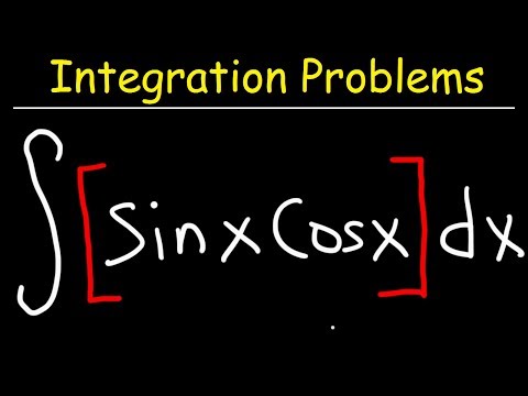 Integral of sinx cosx