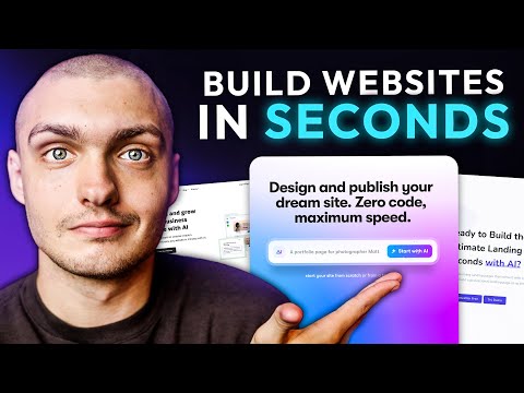Top 5 AI Website Builders: Generate Websites In SECONDS