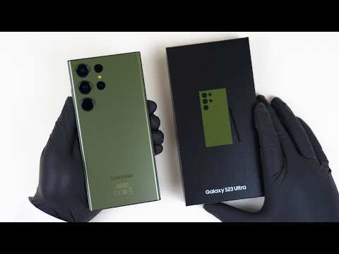 Samsung Galaxy S23 Ultra Unboxing - ASMR