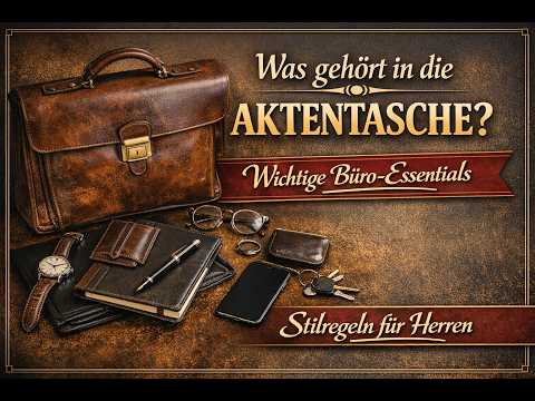 Was gehört in die Aktentasche?