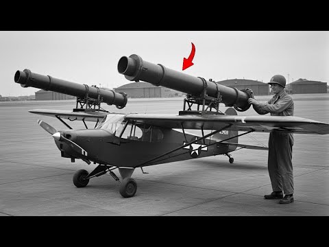 Ils Se Sont Moqués De Son « Avion Jouet » Armé De Bazookas — Jusqu’à Ce Qu’Il Brûle Des Chars