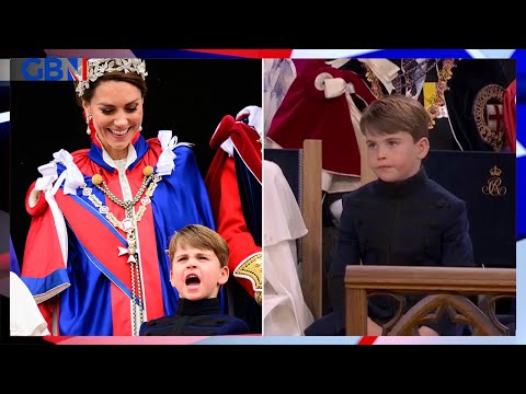 Prince Louis steals the show at King Charles III's Coronation in adorable moment