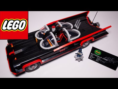 Lego Batman 76328 The Classic TV Series Batmobile Speed Build
