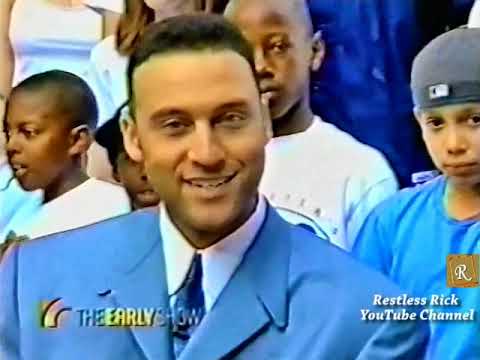 Derek Jeter in '02  talks his Foundation, Who his Role Model was & MUST athletes be Role Models???