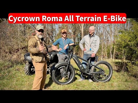 Off-Leash Dog Training: Clients Test the Cycrown Roma All Terrain E-Bike