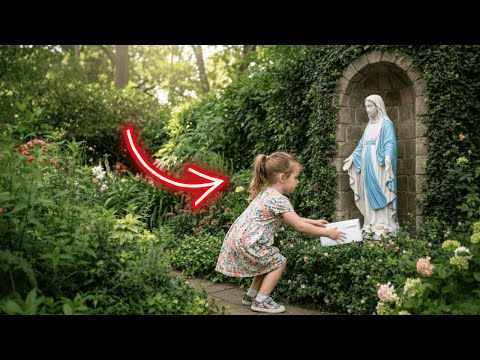 6-Year-Old Girl Leaves Letters for Virgin Mary Every Day... What Her Mother Found Was TOUCHING