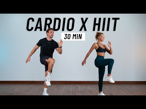 30 MIN CARDIO HIIT WORKOUT - ALL STANDING - Full Body, No Equipment, No Repeats
