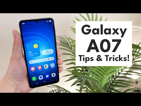 Samsung Galaxy A07 - Tips and Tricks! (Hidden Features)