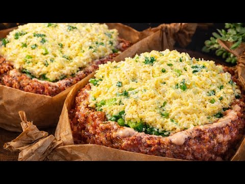 Ich habe noch nie etwas KÖSTLICHERES gegessen! Kartoffeln und Hackfleisch sind die BESTE Kombination