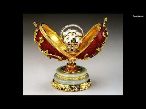 Пасхальное яйцо. Имитация камня Бовенит.