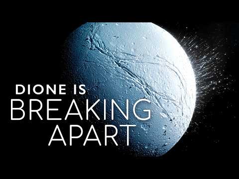 We Finally Know Why Saturn's Moon Dione Cracked Open
