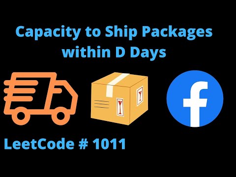 CAPACITY TO SHIP PACKAGES WITHIN D DAYS | SOLUTION EXPLAINED [PYTHON] | LEETCODE 1011