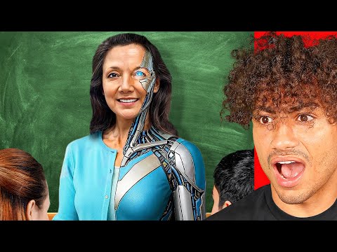 SCHOOL USES AI TEACHERS!!