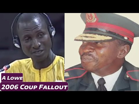 2006 Coup: Civilian Alieu Lowe Helped Coup Leader Ndure Cham in 2006  TRRC 1