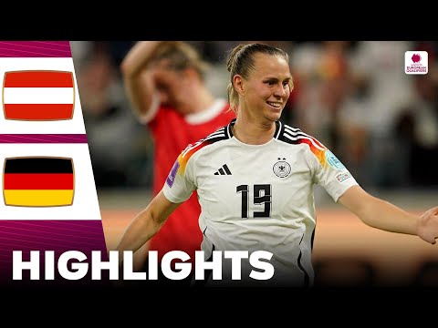 Germany vs Austria | What a Comeback | Highlights | Women's Euro Qualifiers 05-04-2024