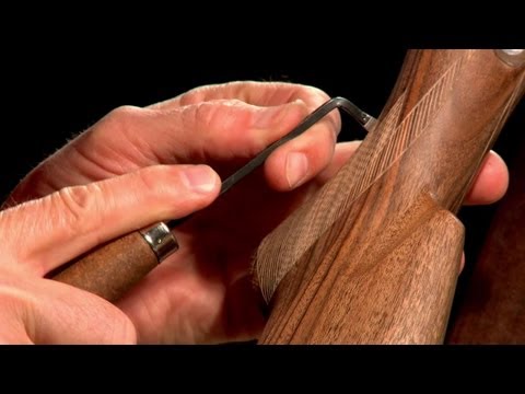 How to Checker a Gunstock Presented by Larry Potterfield | MidwayUSA Gunsmithing