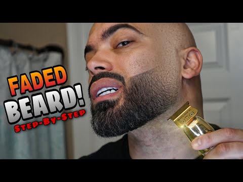 How to FADE a Beard and blend with color enhancement Raw Sound