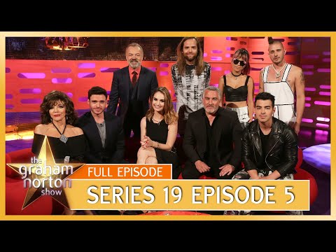 S19 E05 - The Graham Norton Show | Full Episode | Dame Joan Collins, Richard Madden, Lily James