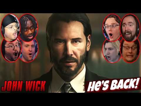 Streamers React To the NEW John Wick Game | TRAILER