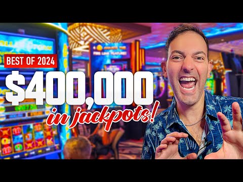 Over $400,000 in Jackpots 💰 Biggest Wins of 2024, Part 1