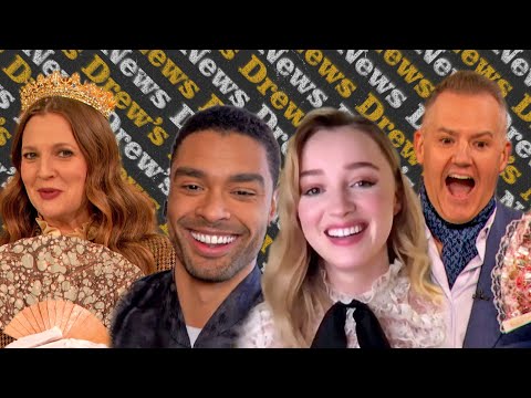 Regé-Jean Page and Phoebe Dynevor Leave Drew Starstruck Talking Bridgerton Love Scenes | Drew's News