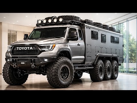 2026 Toyota ATLAS America’s Most INSANE 6x6 Off-Grid Expedition Camper! 