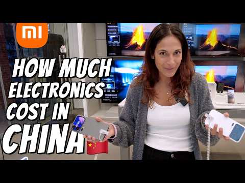 Inside a Xiaomi Store in CHINA 🇨🇳 | Real Prices for Phones & Tech (2025)
