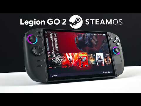 The Legion Go 2 Runs SteamOS 3.8 Like A Boss!