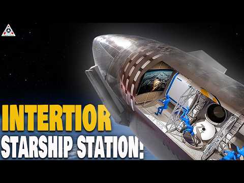 SpaceX Released INTERIOR Starship Design to Become New NASA Space Station 2025...