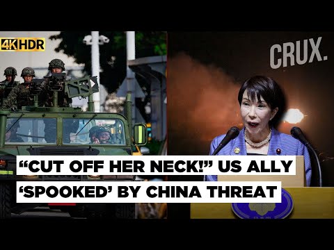 Japan Crosses Xi's 'Red Line’ On Taiwan? China Threatens To 'Cut Off' PM Takaichi's "Dirty Neck" |4K