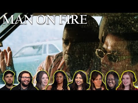 Reactors Reactions to CREASY INTERROGATING GETAWAY DRIVER | Man on Fire (2004)