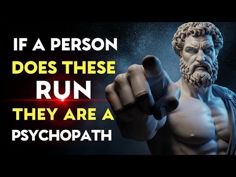 Warning: 5 Signs You're Dealing With a Psychopath ( RUN!!!) | Stoic Philosophy