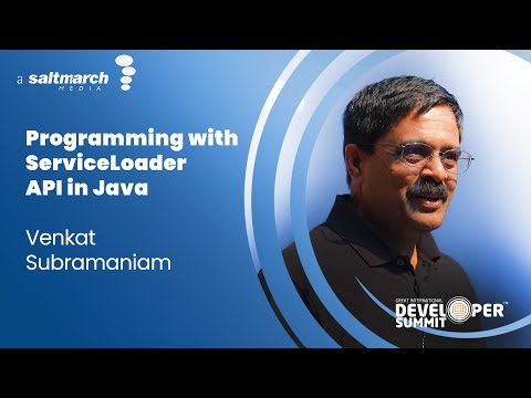 Programming with ServiceLoader API in Java - Venkat Subramaniam