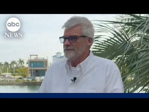 Brian Hooker speaks out after his wife goes missing in the Bahamas