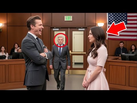 Er feierte seinen Sieg bei der Scheidung – bis der Vater seiner Frau den Gerichtssaal betrat