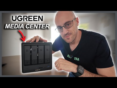 Media Center UGREEN NAS DXP4800 Plus #ugreen #ugreennas